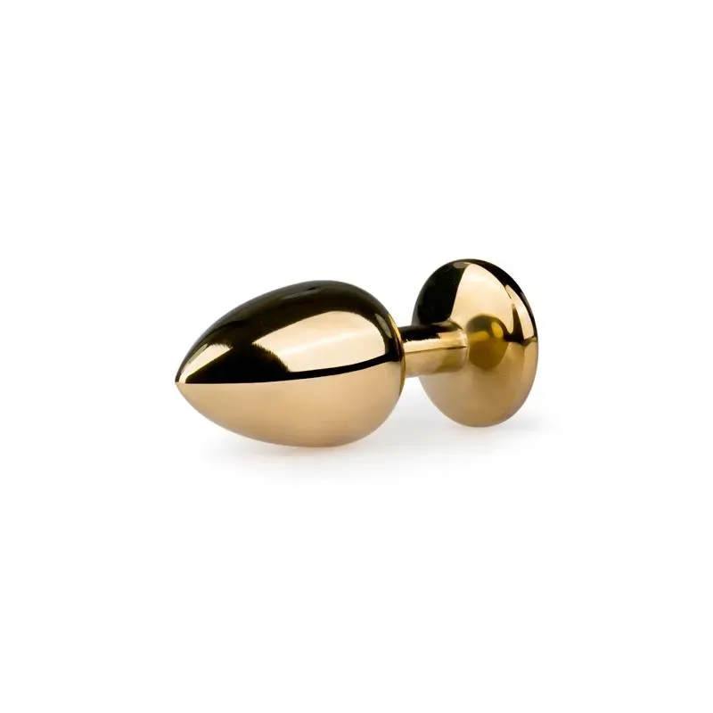 EASYTOYS Metal Butt Plug No.1 анальная пробка, золото