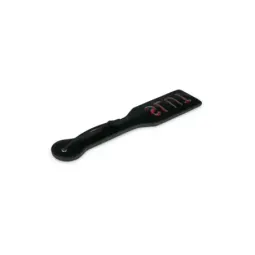 EasyToys Black Leather Paddle - Slut nahast paddle