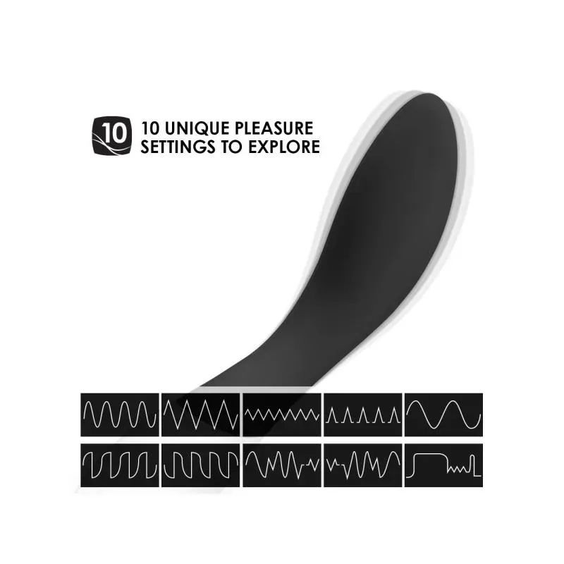 LELO MONA Wave G-punkti vibraator, must