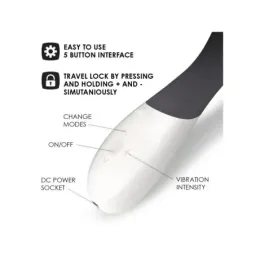LELO MONA Wave вибратор для точки G, чёрный