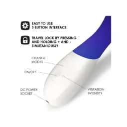 LELO MONA Wave — вибратор для точки G, Midnight Blue