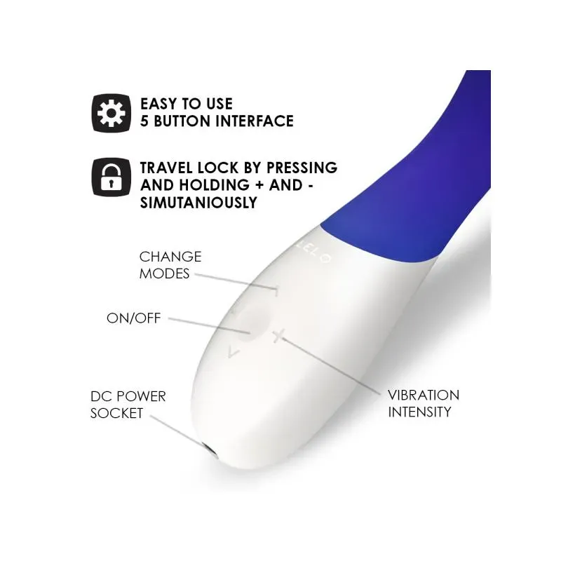LELO MONA Wave — вибратор для точки G, Midnight Blue