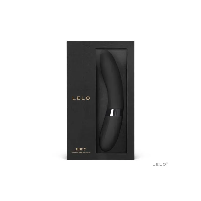 LELO ELISE 2 Black вибратор для точки G