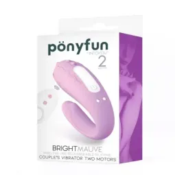 INTOYOU Brightmauve paarivibraator puldiga