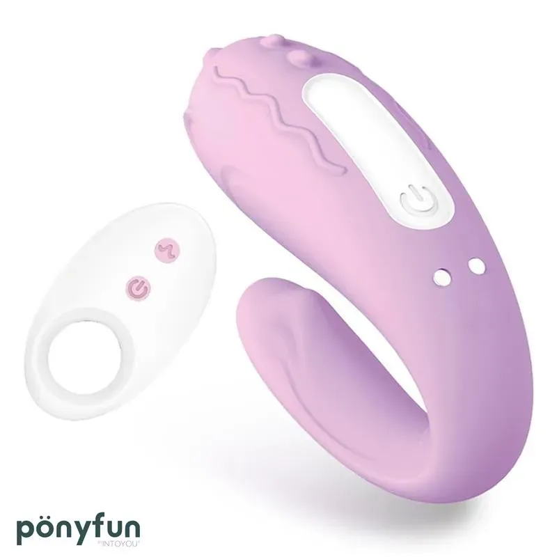 INTOYOU Brightmauve paarivibraator puldiga