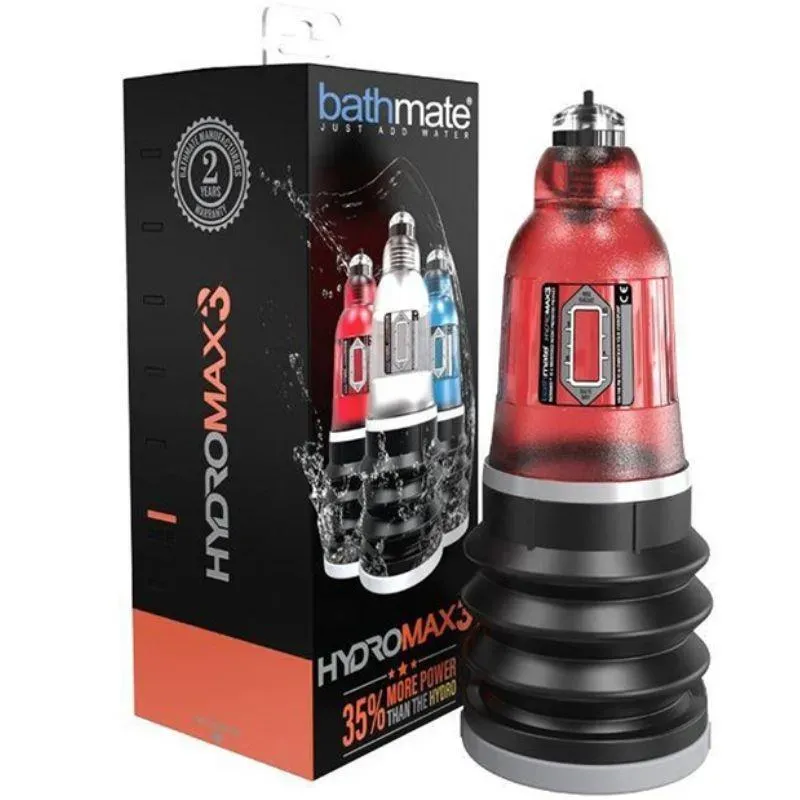 Bathmate Hydromax3 помпа для пениса, красная
