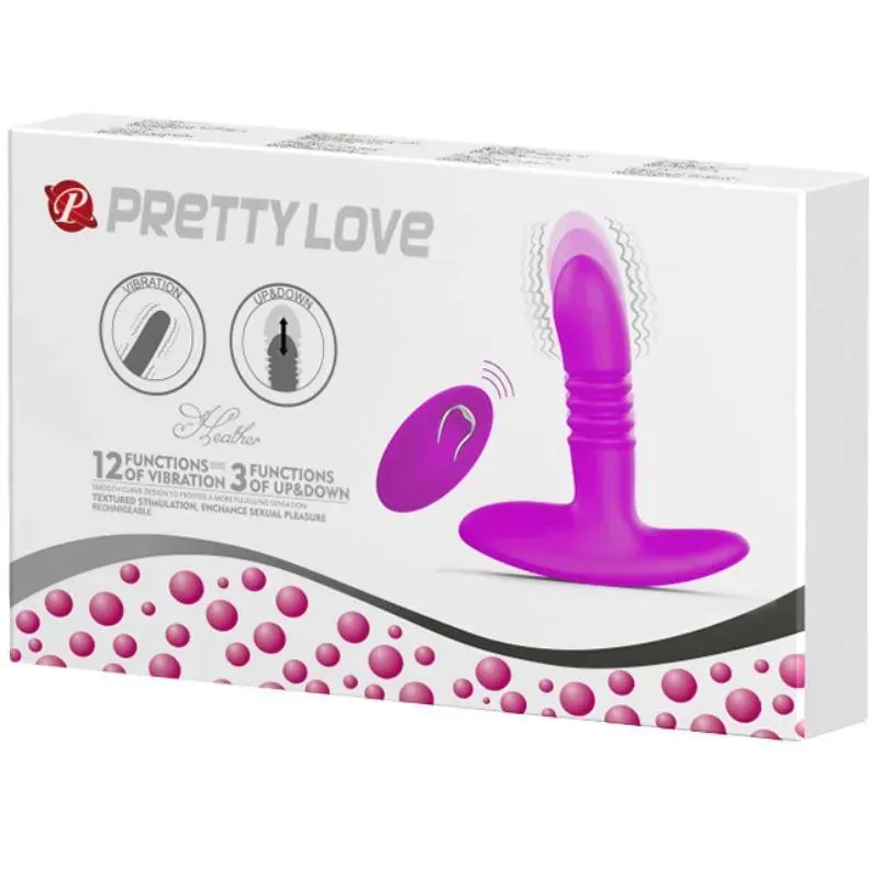 PRETTYLOVE Heather Up and Down анальная пробка