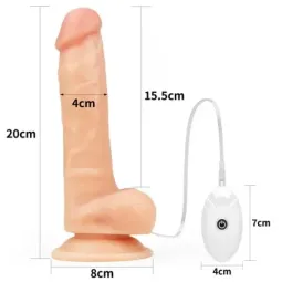 LOVETOY Strap-on 7.5 страпон с вибрацией