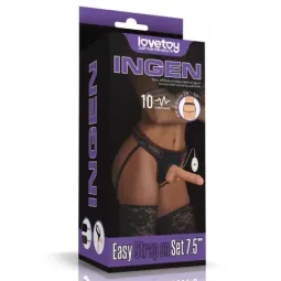 LOVETOY Strap-on 7.5 vibreeriv rihmadildo