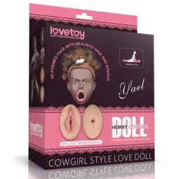 LOVETOY Cowgirl Style täispuhutav nukk