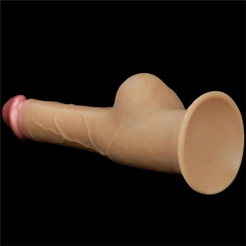 LOVETOY Dual Layered Dildo 9.5 silikoondildo