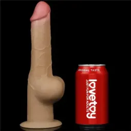 LOVETOY Dual Layered Dildo 9.5 silikoondildo