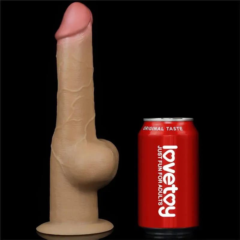 LOVETOY Dual Layered Dildo 9.5 silikoondildo