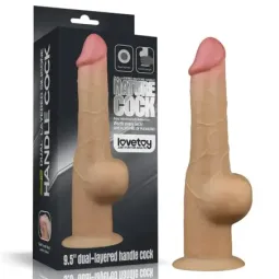 LOVETOY Dual Layered Dildo 9.5 silikoondildo