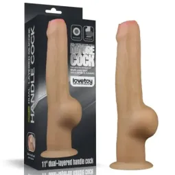 LOVETOY Dual Layered Dildo 11 фаллоимитатор