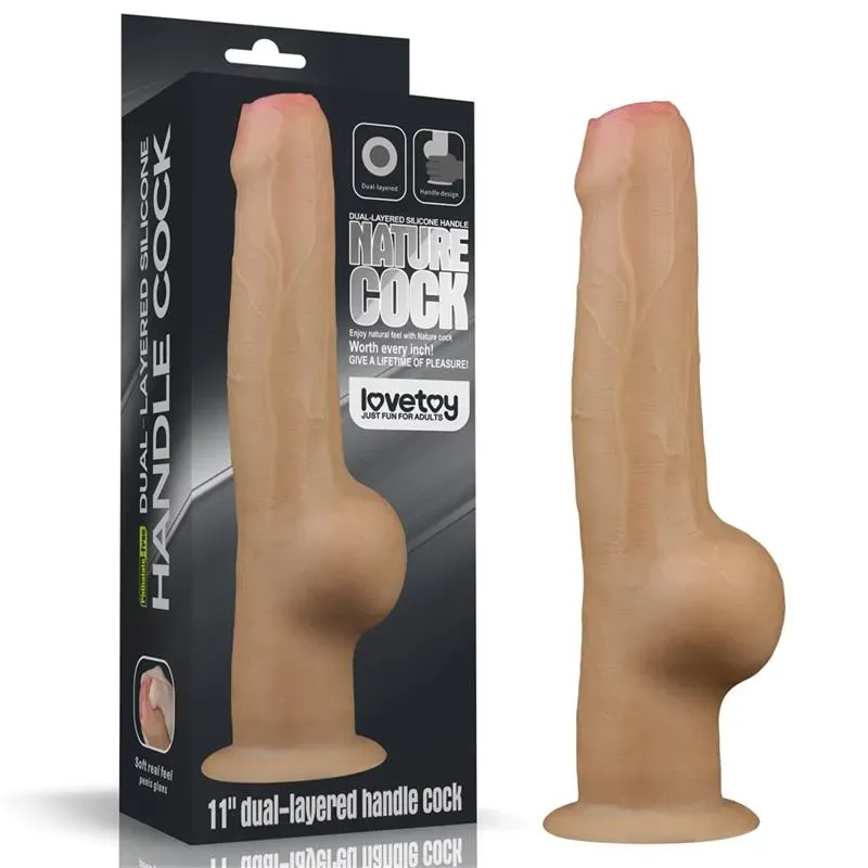 LOVETOY Dual Layered Dildo 11 фаллоимитатор