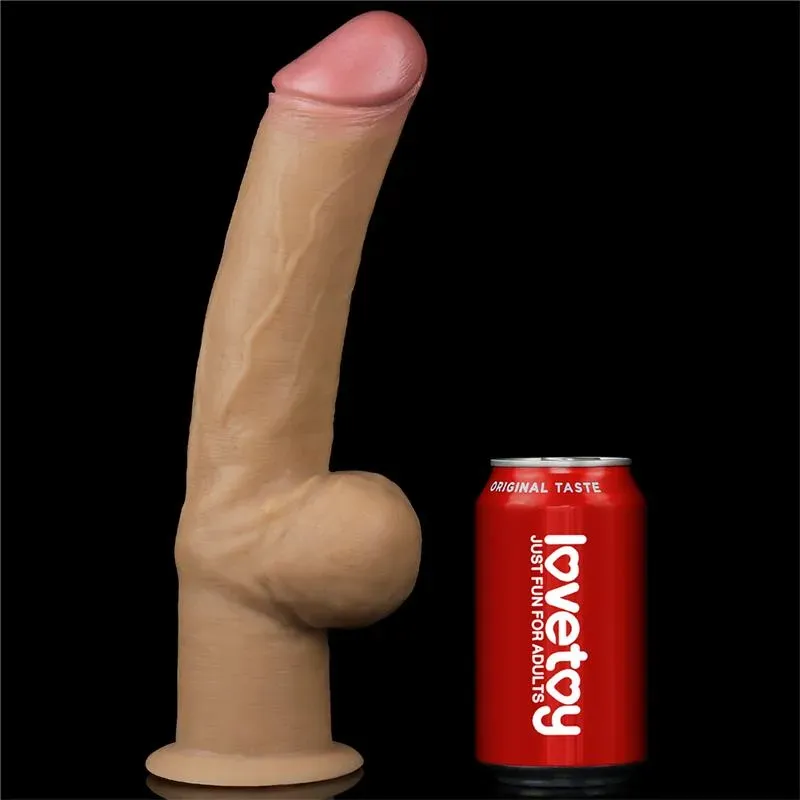 LOVETOY Dual Layered Dildo 12 realistlik dildo