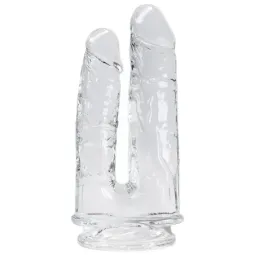 ALIVE Imperium kahepoolne dildo, läbipaistev