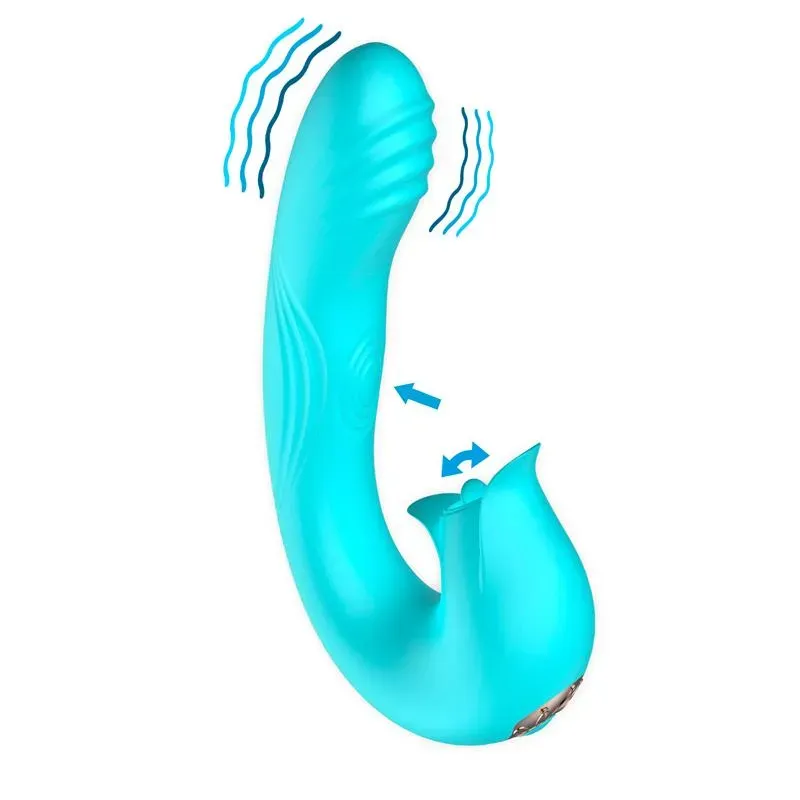 INTOYOU Hydra вибратор с язычком для клитора