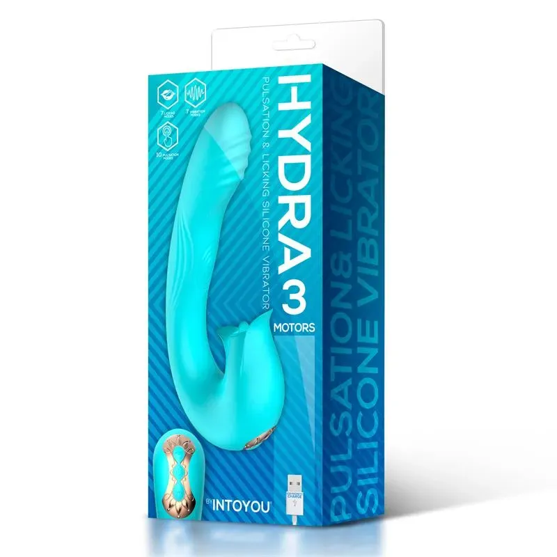 INTOYOU Hydra вибратор с язычком для клитора
