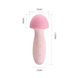 PRETTYLOVE Mushroom Vibe silikoonvibraator