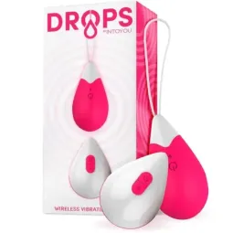 DROPS vibromuna puldiga, silikoon – roosa