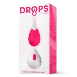 DROPS vibromuna puldiga, silikoon – roosa