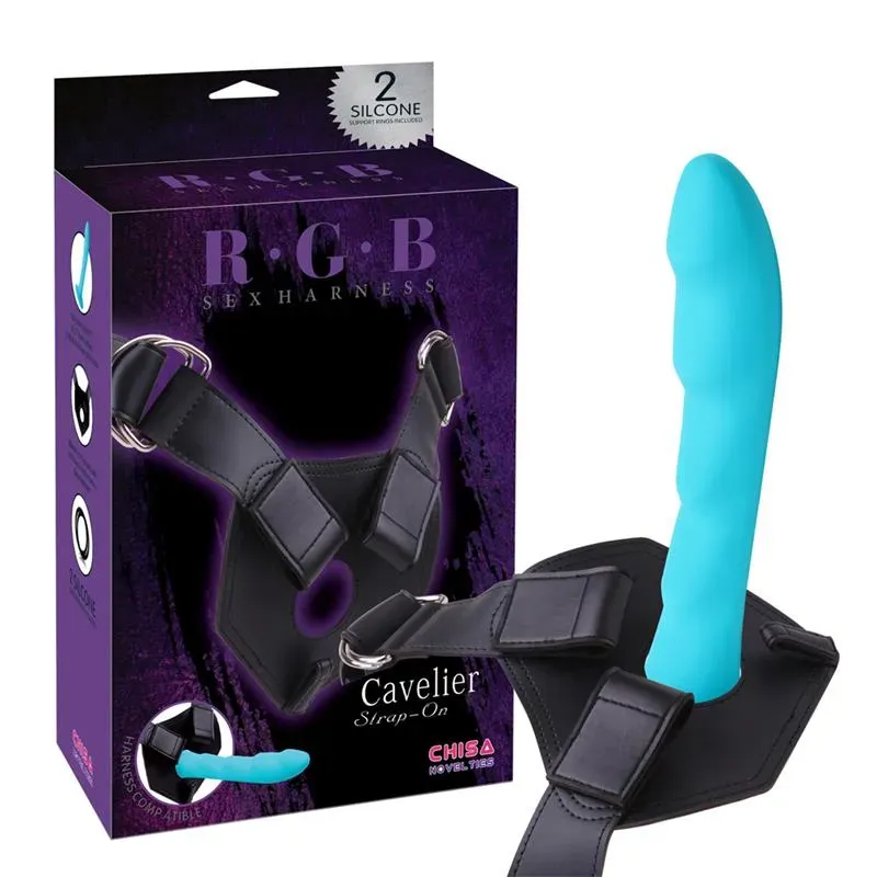 CHISA Harness and Dildo Cavelier — страпон
