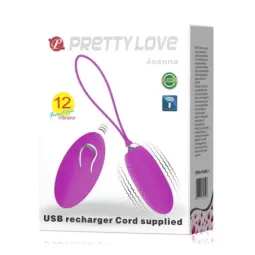 PRETTYLOVE Joanna виброяйцо с пультом