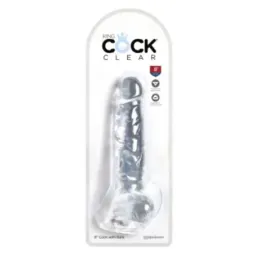 KING COCK фаллоимитатор с мошонкой 8 дюймов