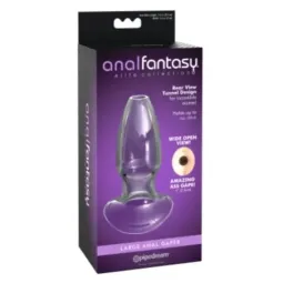 Anal Gaper Large Clear полая анальная пробка