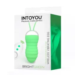 INTOYOU Brightgreen виброяйцо с пультом