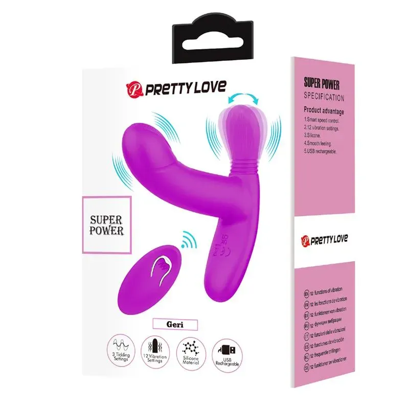 PRETTYLOVE Geri vibraator puldiga