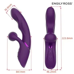 ENGILY ROSS Garlet вибратор-кролик, 3 мотора