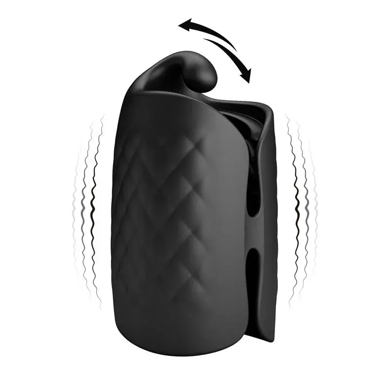 PRETTYLOVE Black Glans Trainer masturbaator