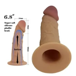 PRETTYLOVE Houston strap-on õõnsa dildoga