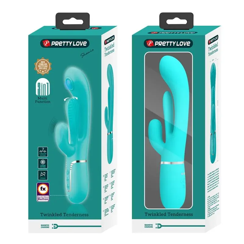PRETTYLOVE Shania Tripple Rabbit вибратор-кролик