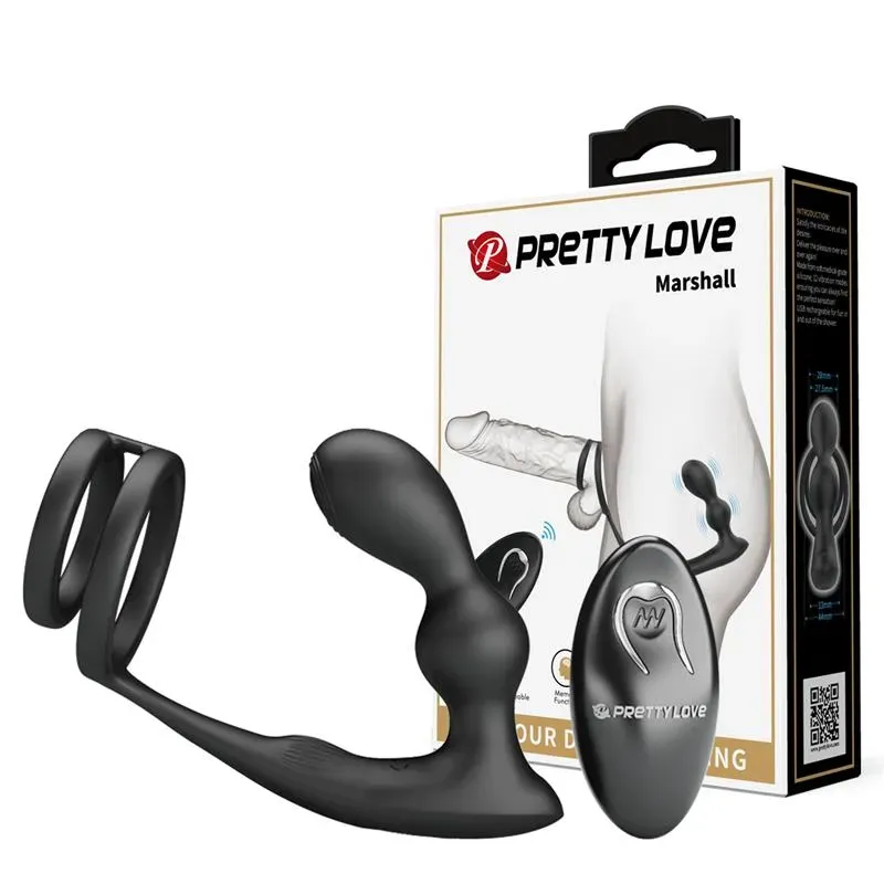 PRETTYLOVE Marshall пробка с кольцом для пениса