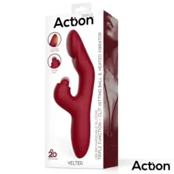 ACTION Velter вибратор с подогревом