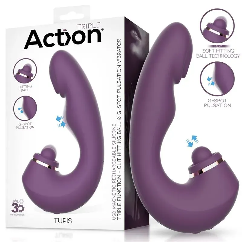 ACTION Turis vibraator koputava kuuliga