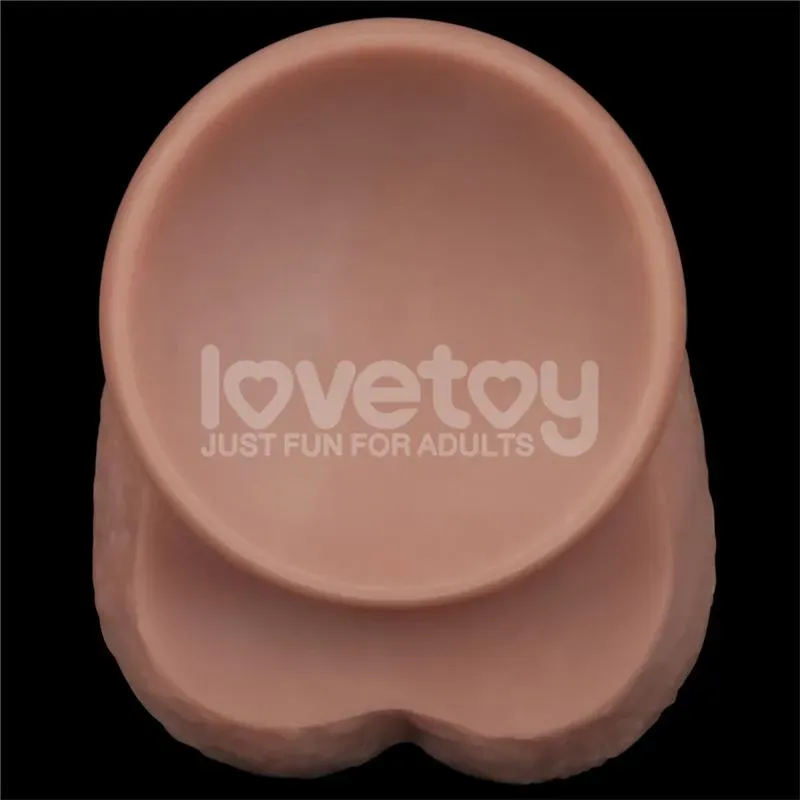 LOVETOY Dual Layered Bendable XXL dildo 14,5