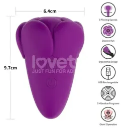 LOVETOY Flicker клиторальный вибратор, фиолетовый