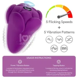 LOVETOY Flicker клиторальный вибратор, фиолетовый