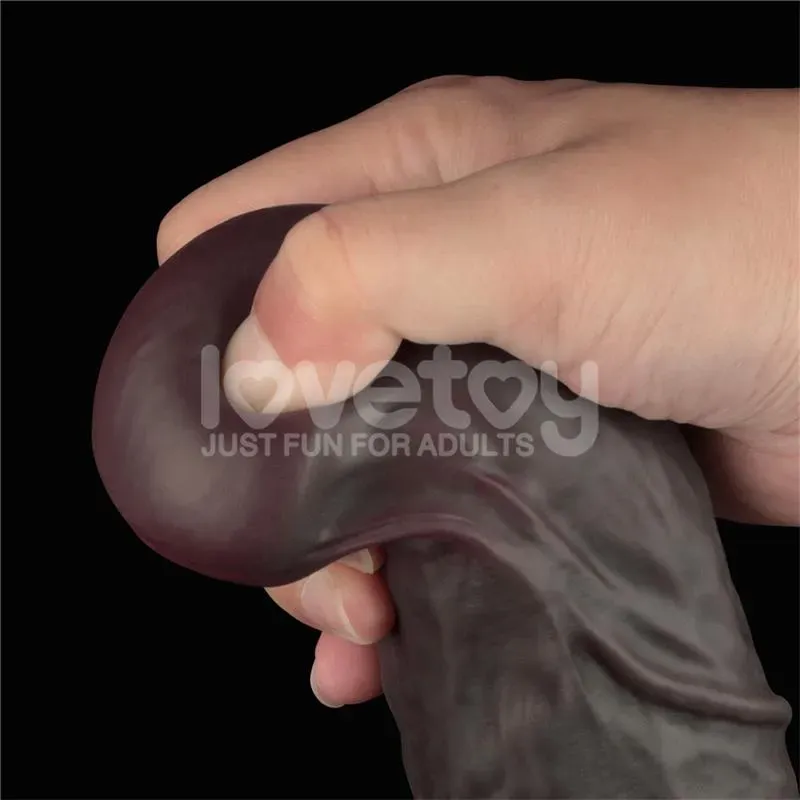 LOVETOY Dual Layered Bendable Dildo XXL 14,5