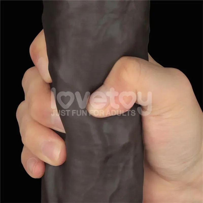 LOVETOY Dual Layered Bendable Dildo XXL 14,5