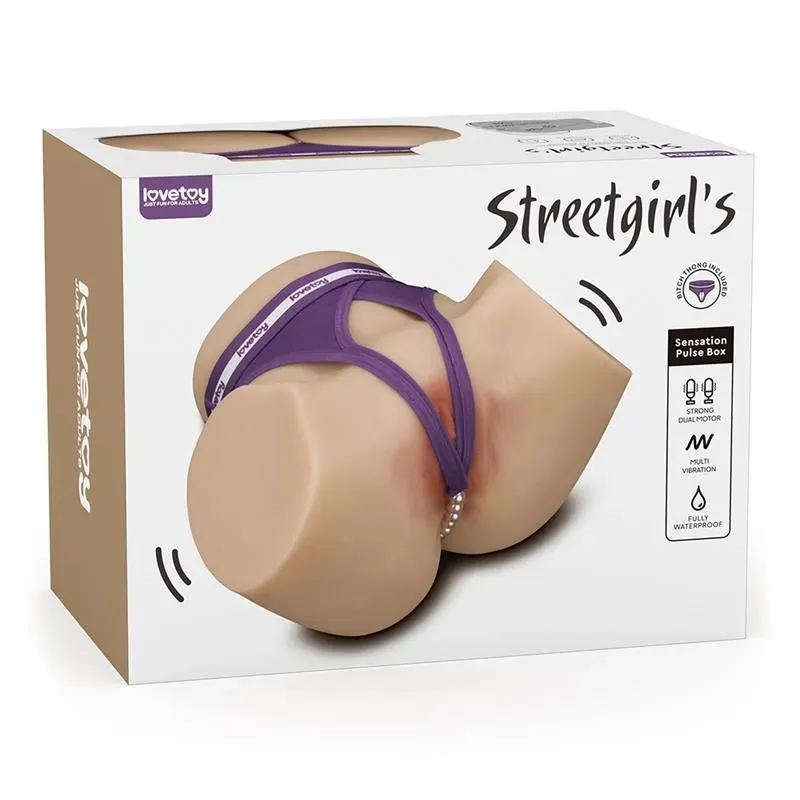 LOVETOY Streetgirls masturbaator vibratsiooniga