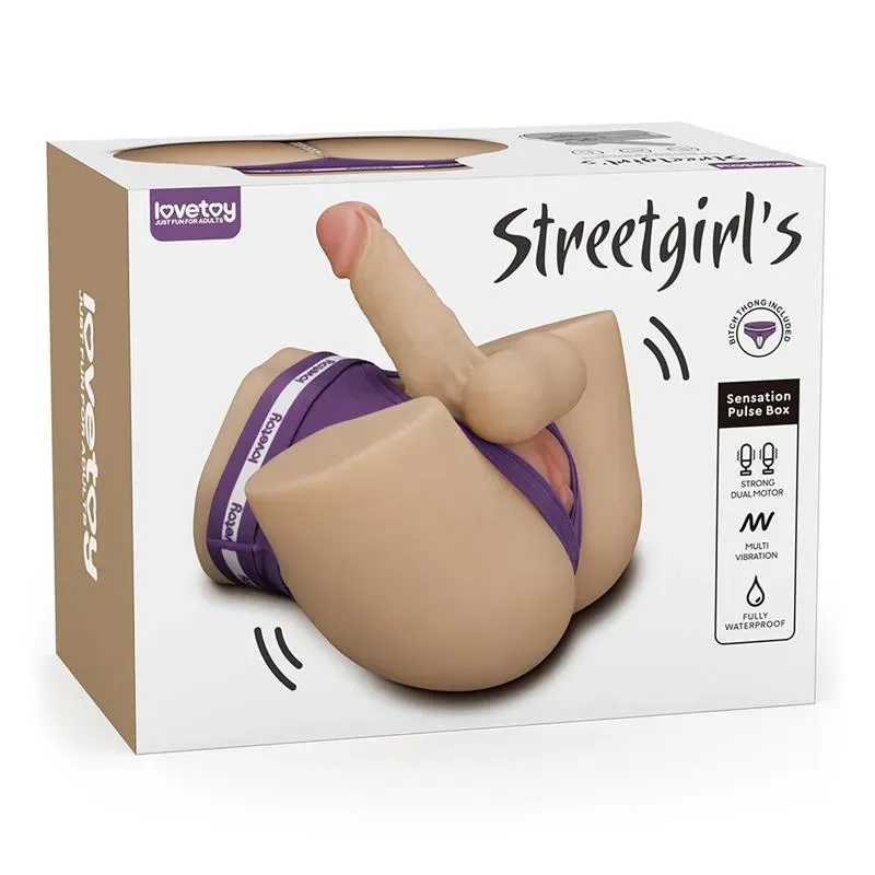 LOVETOY Streetgirls masturbaator, 2 mootorit