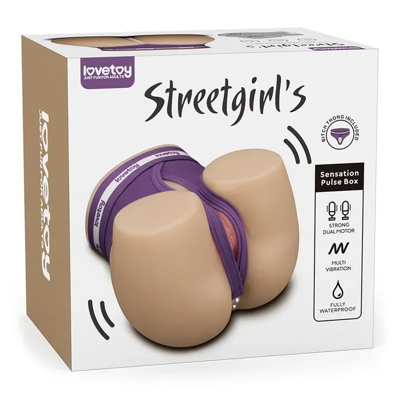LOVETOY Streetgirls мастурбатор с вибрацией