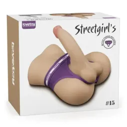 LOVETOY Streetgirls 15 masturbaator dildoga