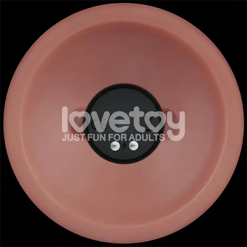 LOVETOY Dual Density vibreeriv dildo, 20 cm